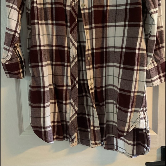 Wilfred Free long plaid shirt - Picture 2 of 5